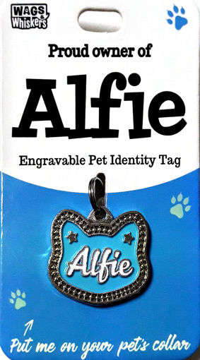Picture of ALFIE CAT BLANK ID TAG